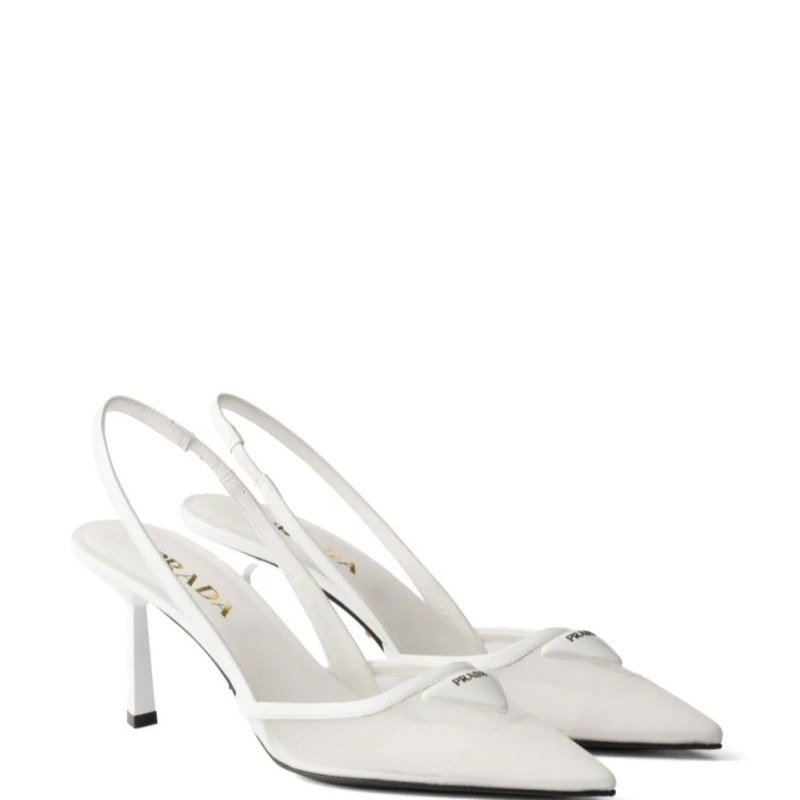 Prada High Heels 75mm White PD072