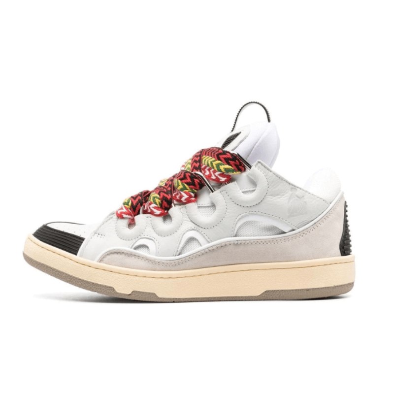Lanvin Curb Leather White Ivory LNV001