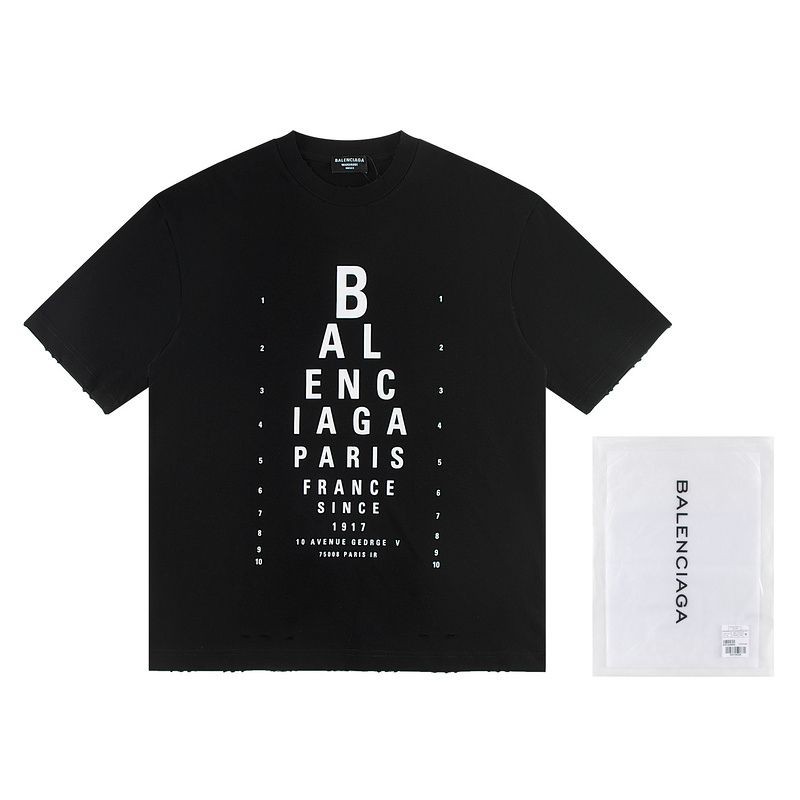 T-shirt Balenciaga Paris France BL162