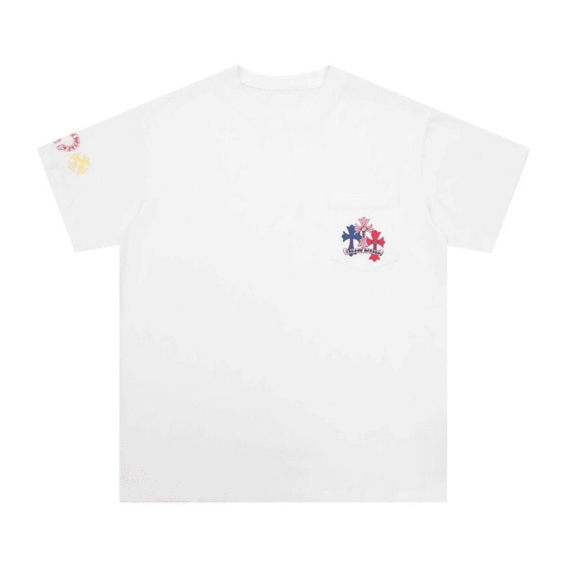 T-Shirt Chrome Hearts White CH117