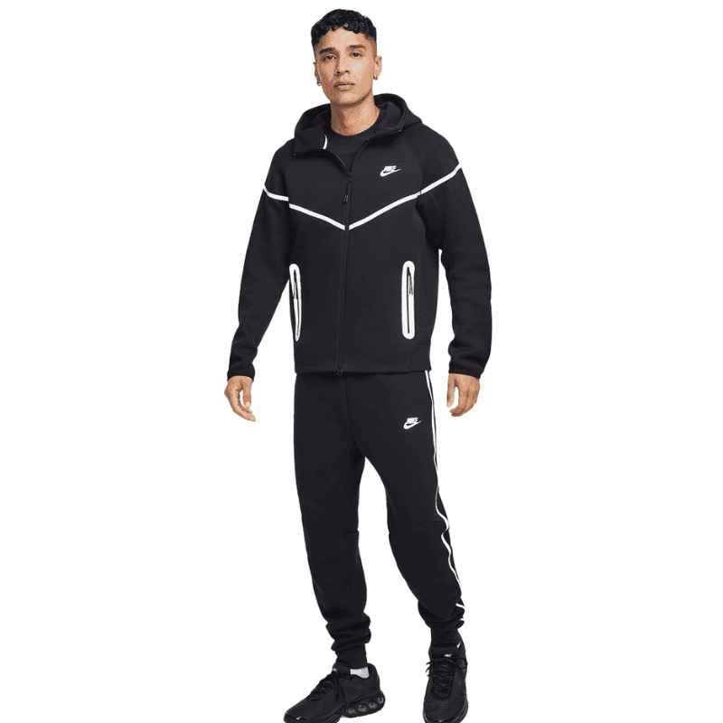 Set Nike Tech Fleece Black (Reflective) NK057