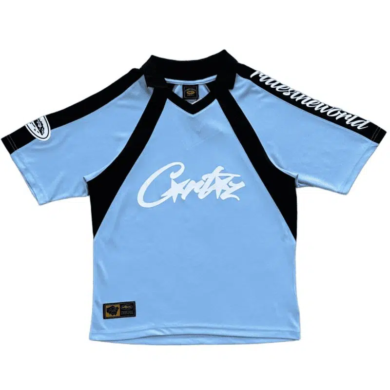 T-Shirt Corteiz Alcatraz Football Blue CZ027