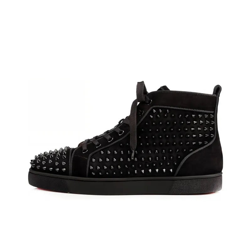 Christian Louboutin Spikes High Top Skateboarding Shoes CL009