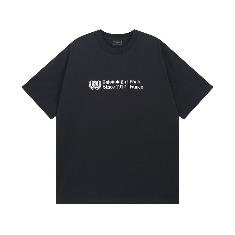T-shirt Balenciaga Oversized Embroidery Since 1917 BL132