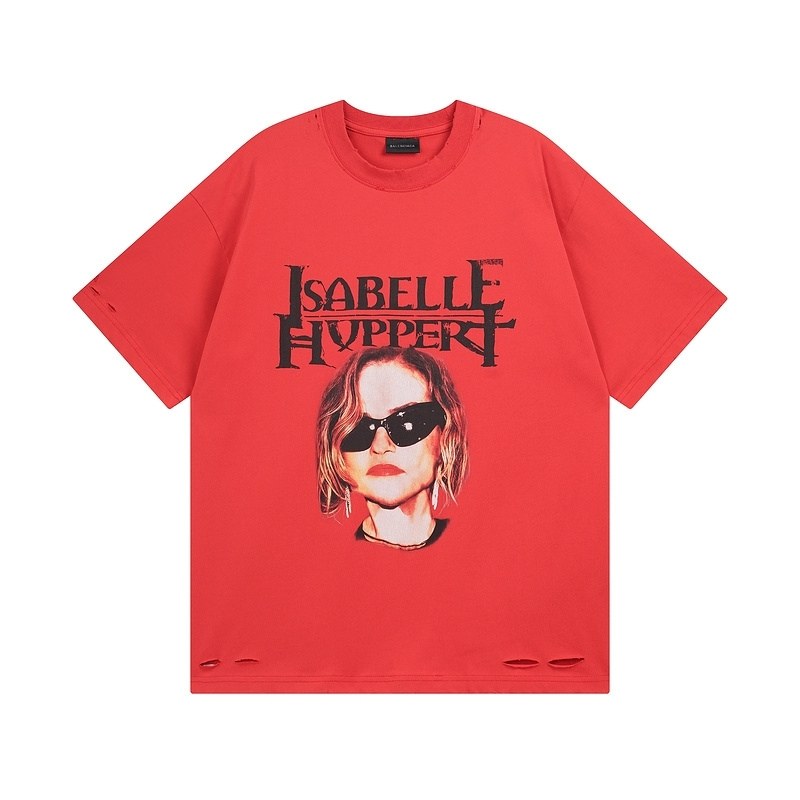 T-shirt Balenciaga Oversized Isabelle Huppert BL138