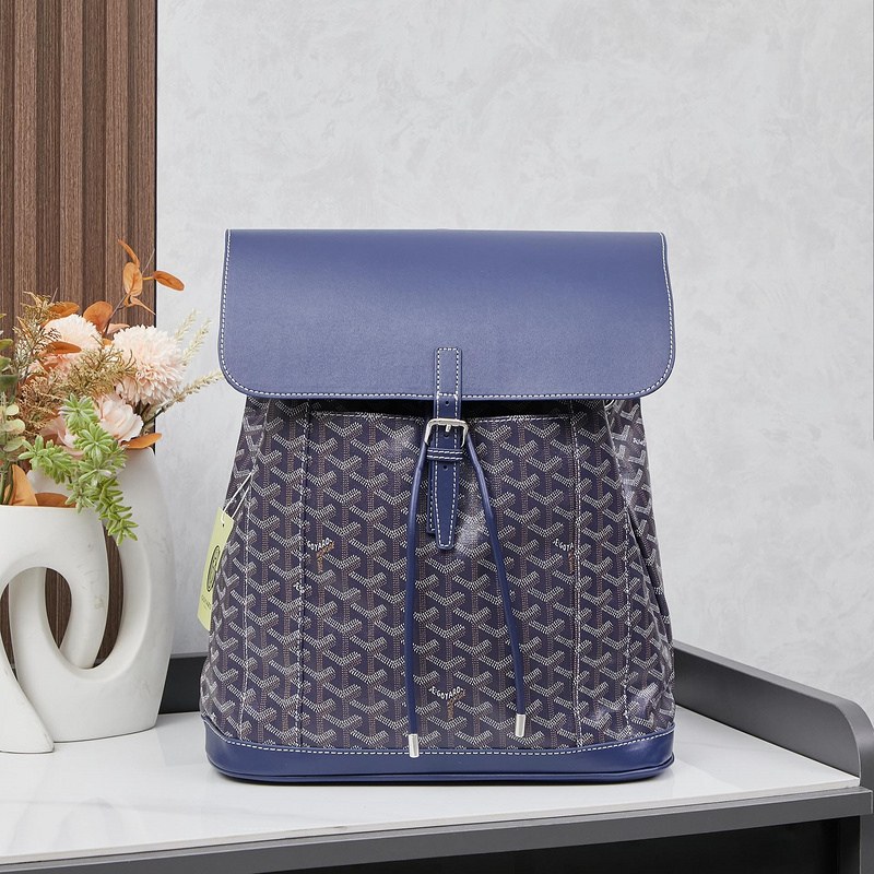 Goyard Alpin MM Backpack Blue Bag GYD010