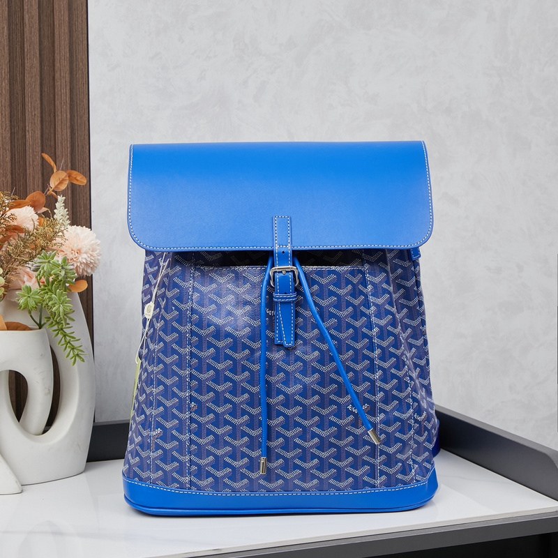 Goyard Alpin MM Backpack Blue Bag GYD016