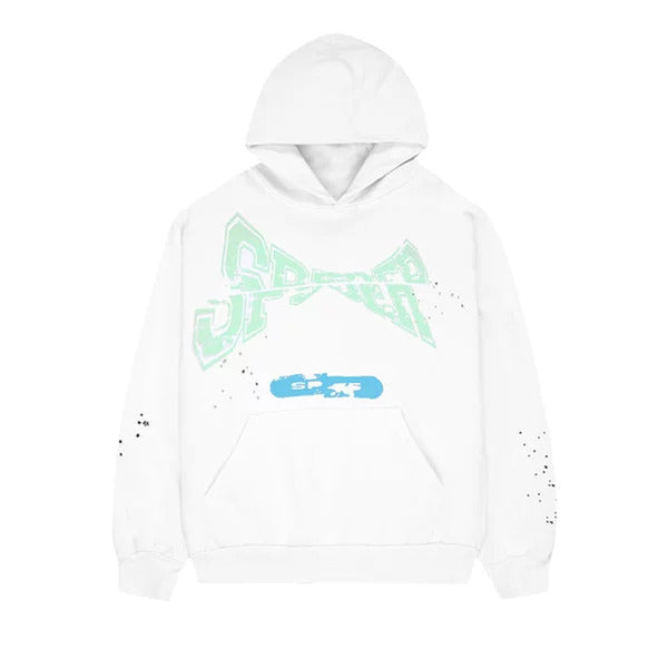 Hoodie Sp5der Adult Sweatshirt ‘Eggshell’