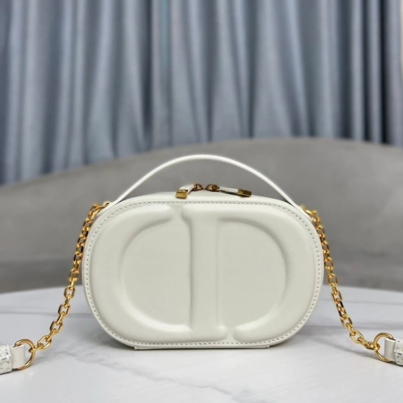 Shoulder Bag Dior Signature Camera Bag Off White DOW010