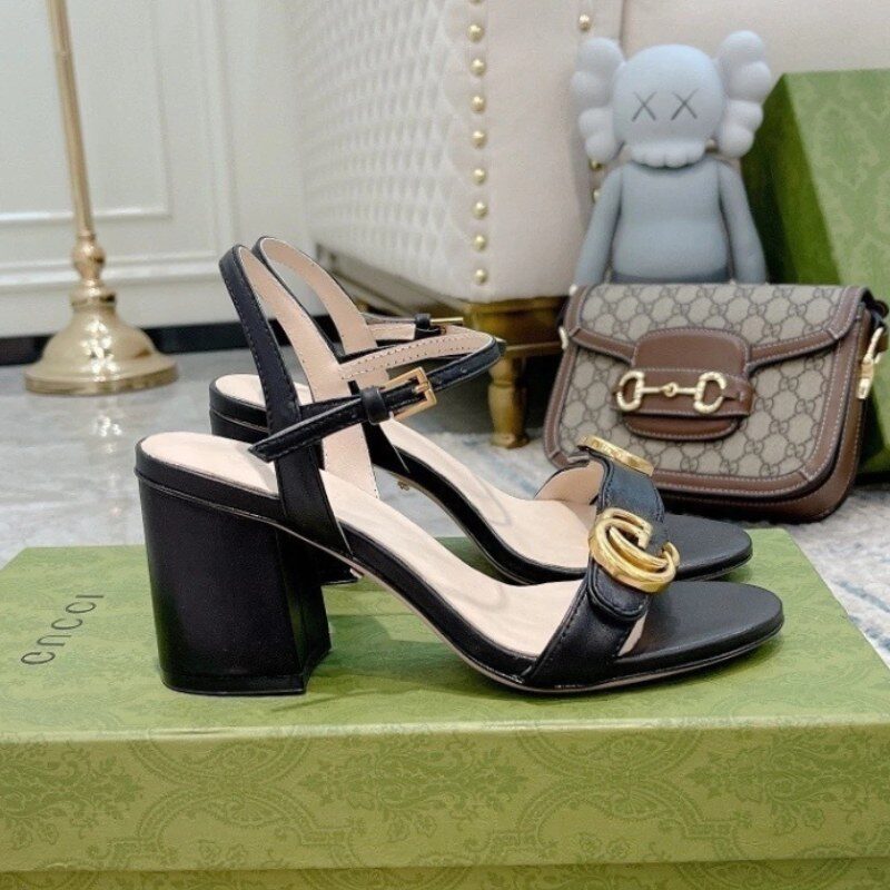 Gucci High Heel Sandal GG Marmont GCW010