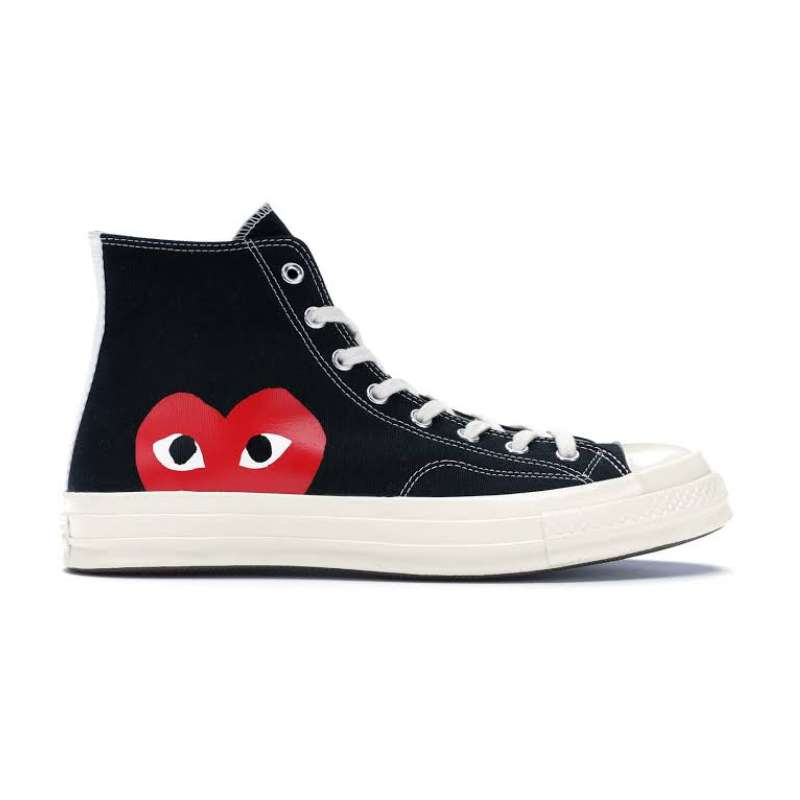Converse Chuck Taylor All Star 70s X Comme des Garçons Play Long Shaft Black CVW003