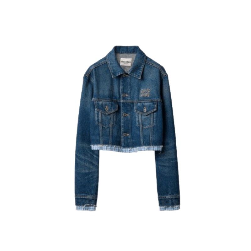 Jeans Jacket Miu Miu MMW019