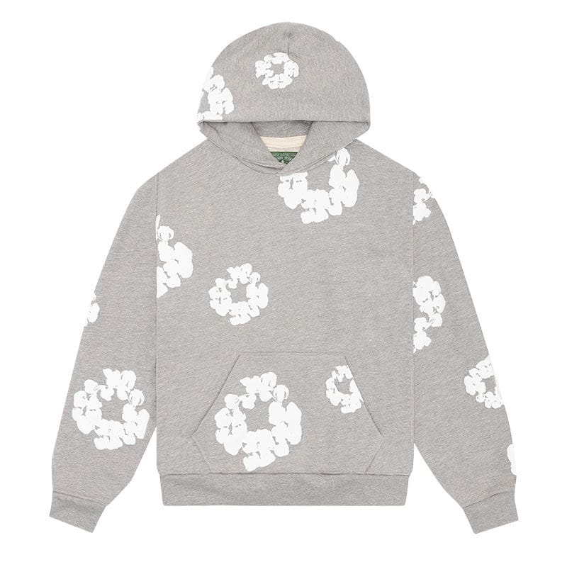 Hoodie Denim Tears The Cotton Wreath Grey