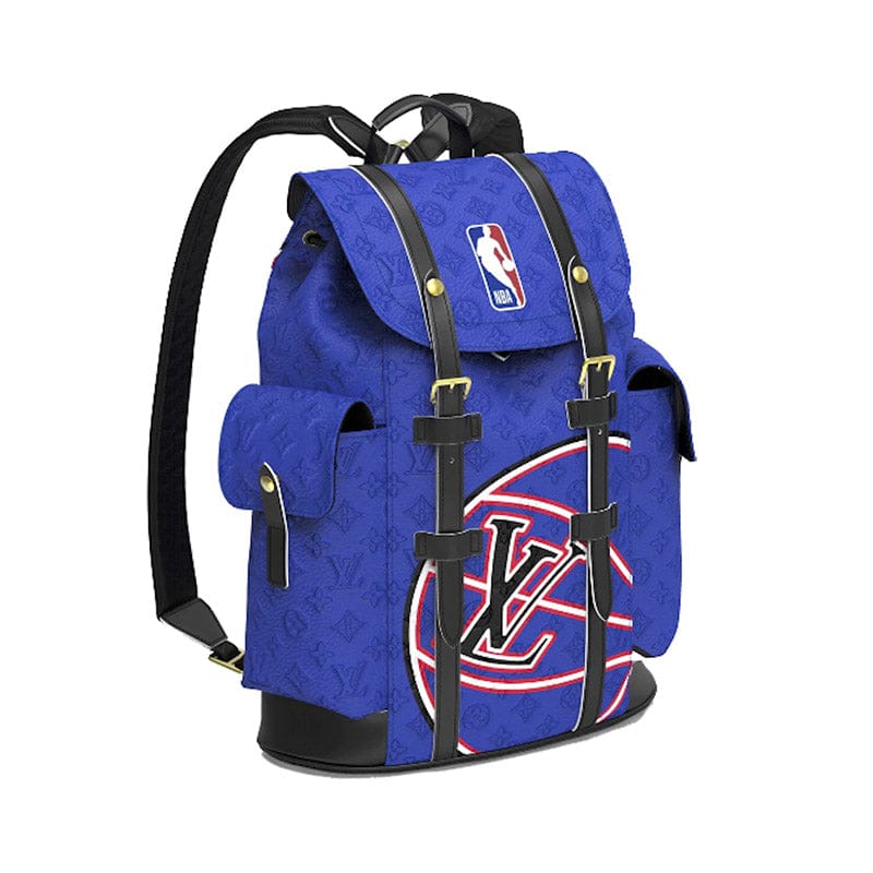 Backpack Louis Vuitton X NBA Christopher MM Blue