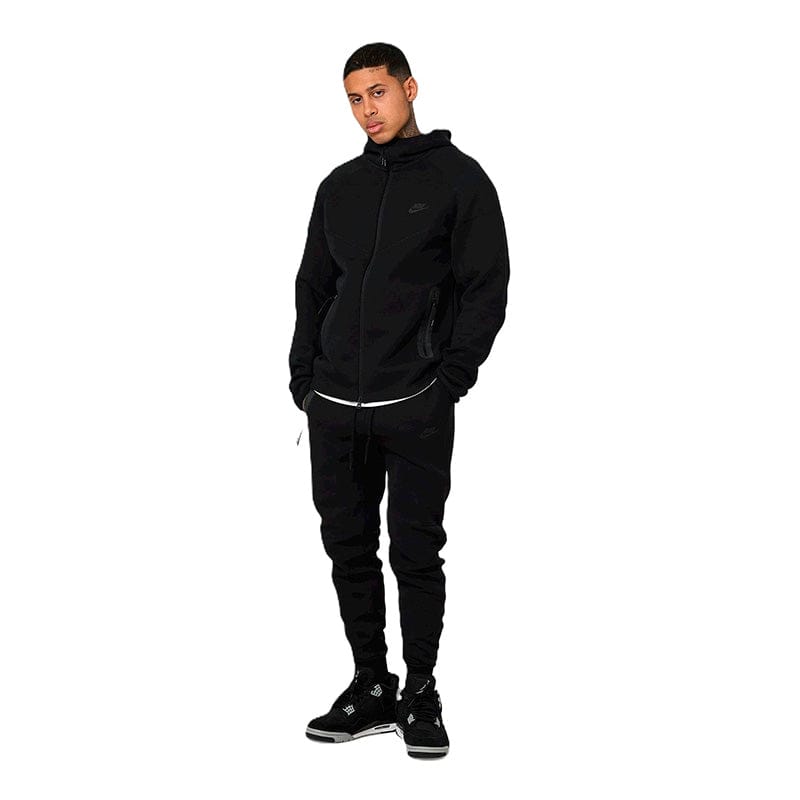 Set Nike Tech Fleece black 2023 (New Season)
