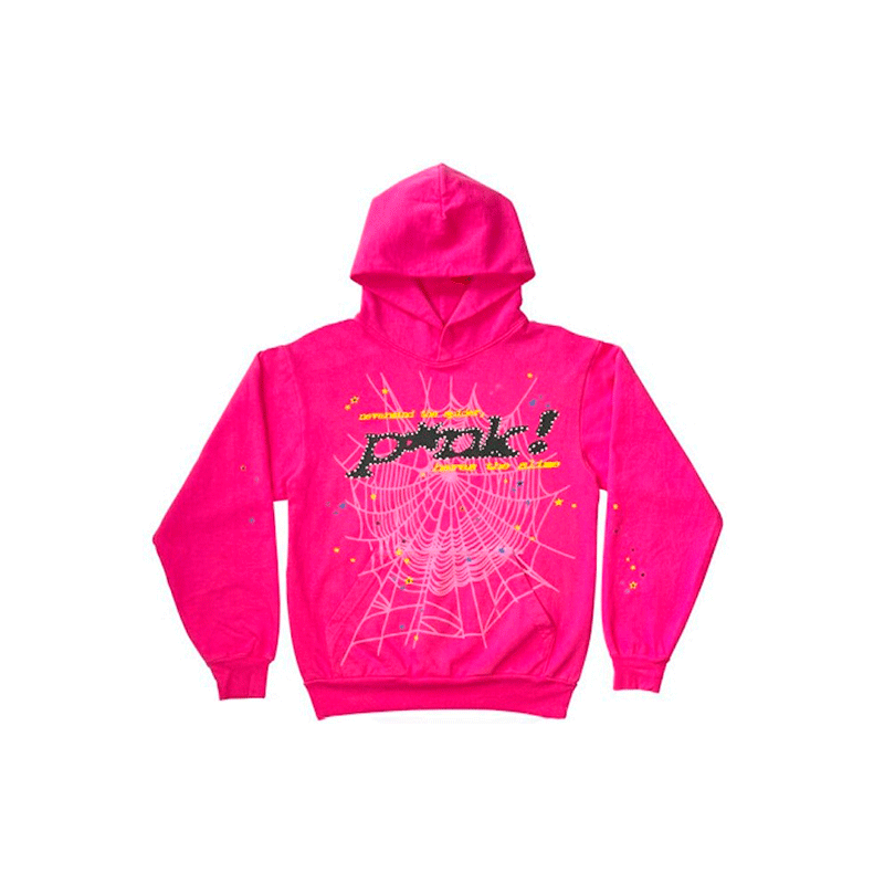 Hoodie Sp5der P*NK