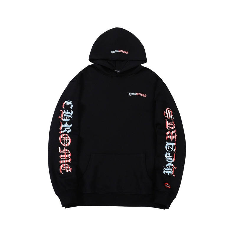 Hoodie Chrome Hearts Multicolor Logo Sleeves CH074
