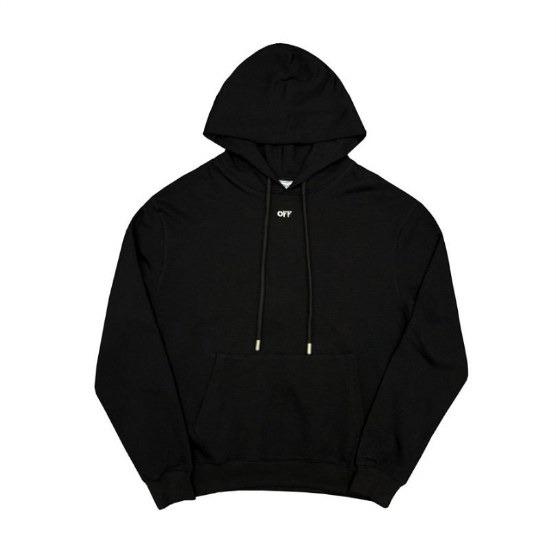 Hoodie Off-White Arrows Graphic Black OFF017