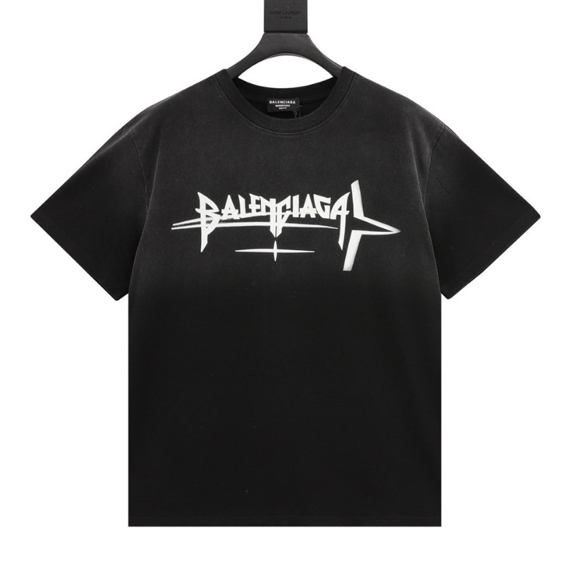 T-shirt Balenciaga Logo Graphic Black BL055