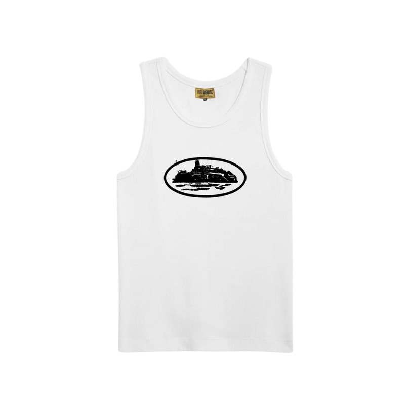Tank Top Corteiz Alcatraz White