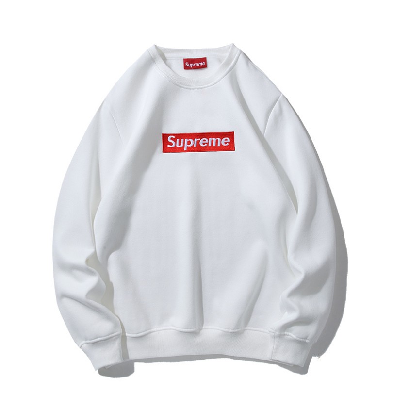 Sweatshirt Supreme Box Logo White SP011