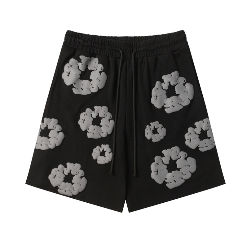 Shorts Denim Tears Grey Clouds Black