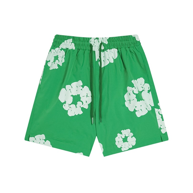 Shorts Denim Tears Circle Clouds Green
