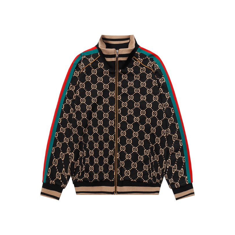 Jacket Track Gucci GG Monogram Black GC105