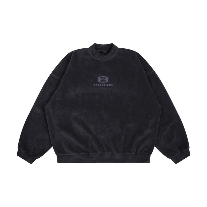 Sweatshirt Balenciaga Logo Black BL069