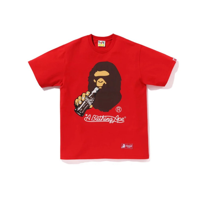 T-shirt BAPE Coca-Cola Red Collaboration BP069