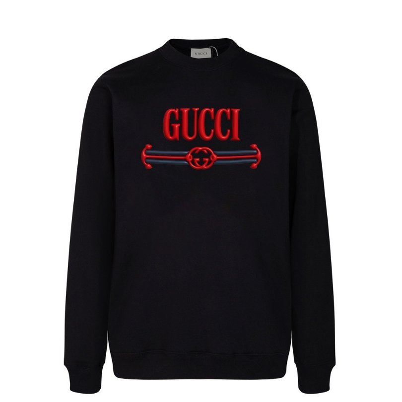 Sweatshirt Gucci GG Logo Black GC020
