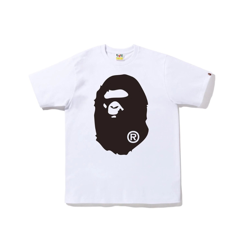 T-shirt BAPE Classic Ape Head White BP076