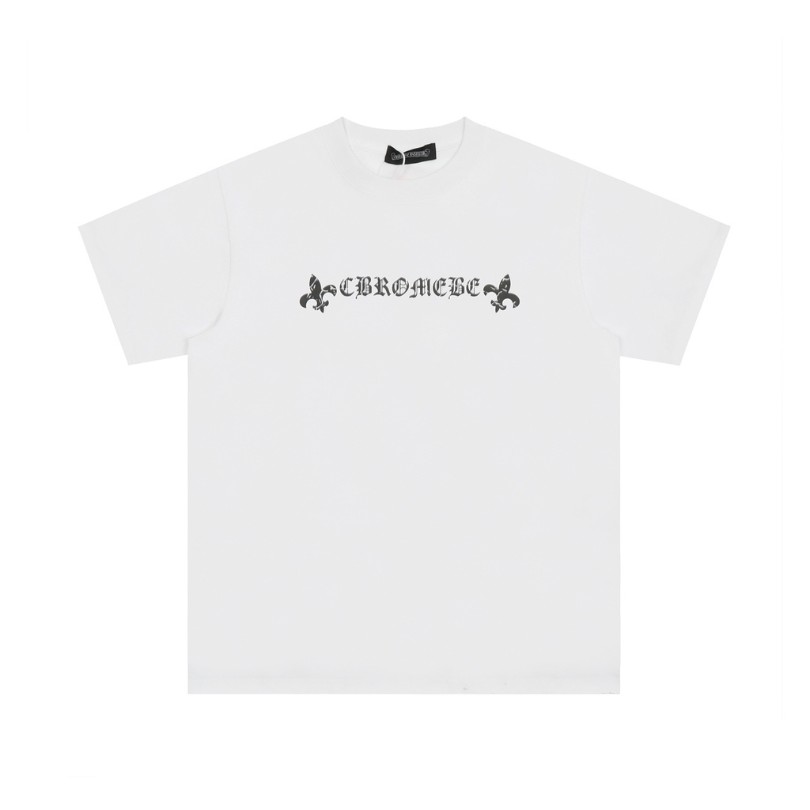 T-shirt Chrome Hearts Horseshoe White Logo CH015
