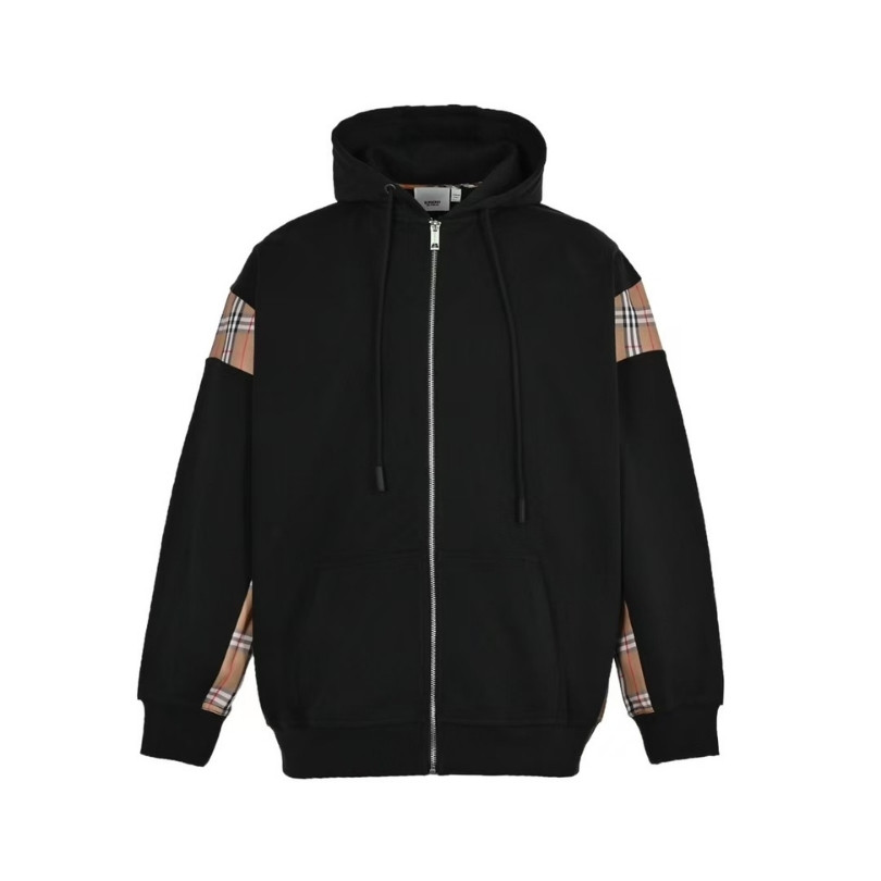 Hoodie Plaid-Detail Burberry BY003