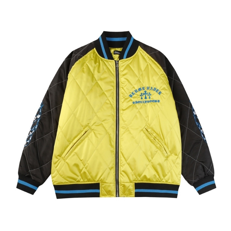 Jacket Chrome Hearts Flaming Youth Quilted CH061