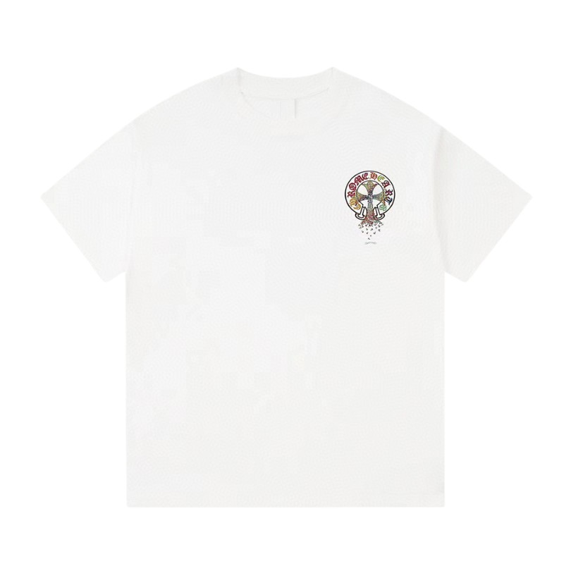 T-shirt Chrome Hearts Multicolor Cross White CH058