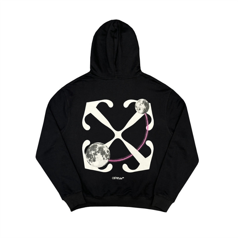 Hoodie Off-White Lunar Graphic OFF016