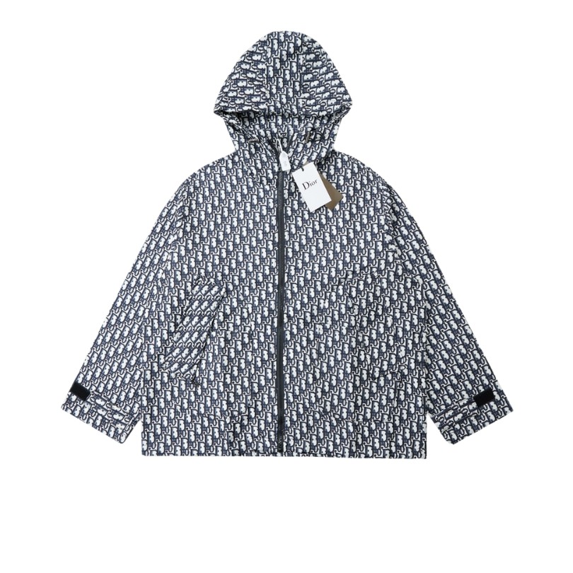 Jacket Dior Monogram Hooded DO046